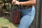 Jolene - Floral Embossed Smoked Cocoa