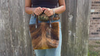 Jolene - Brindle Cowhide Spine #2