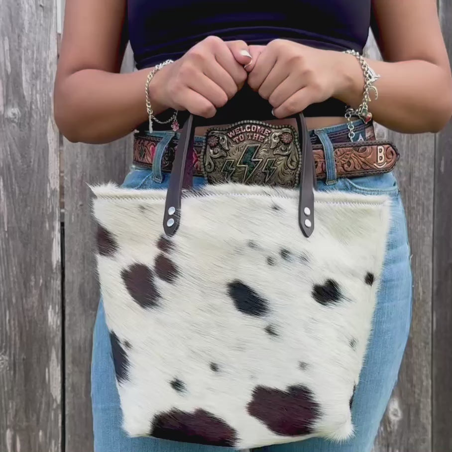Jolene - Spotted Cowhide